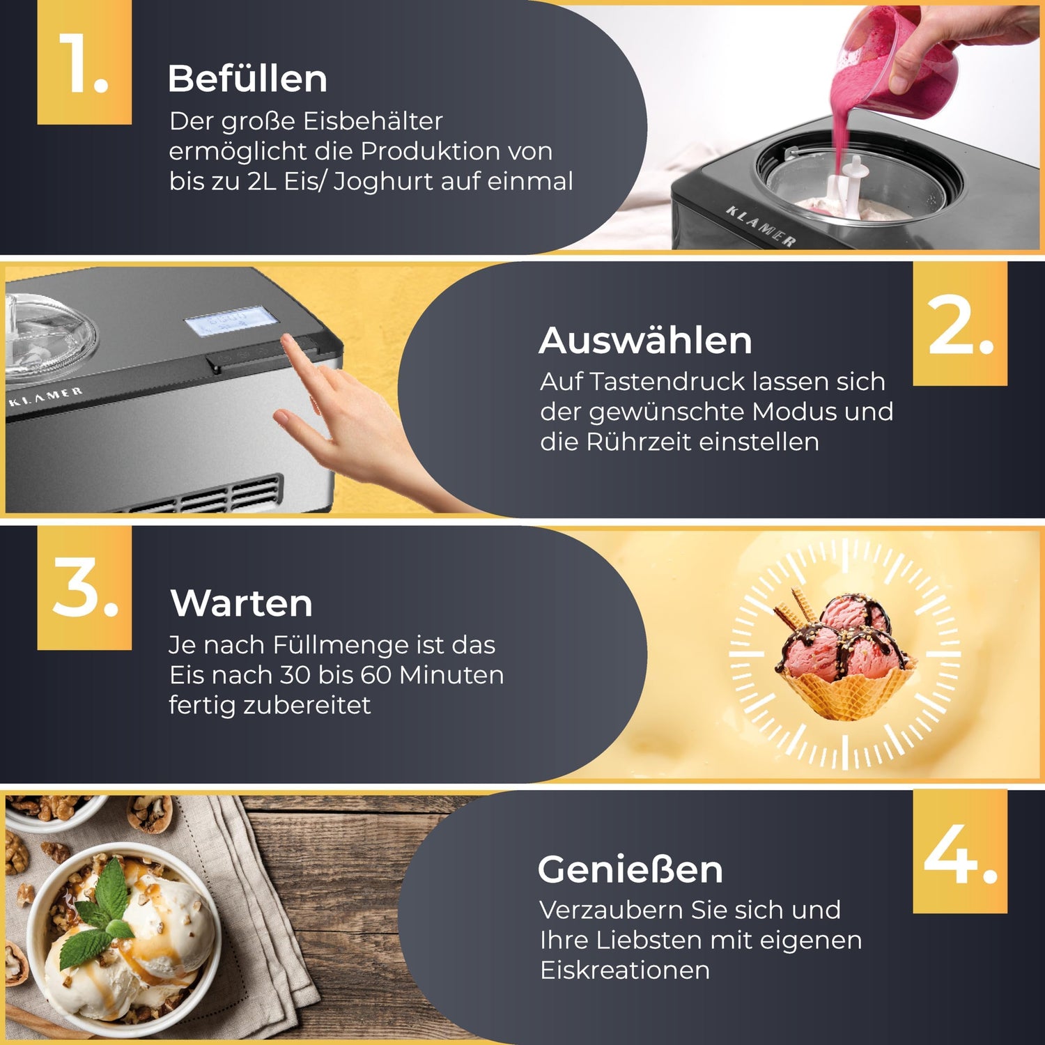 Meine Eismaschine 2 L