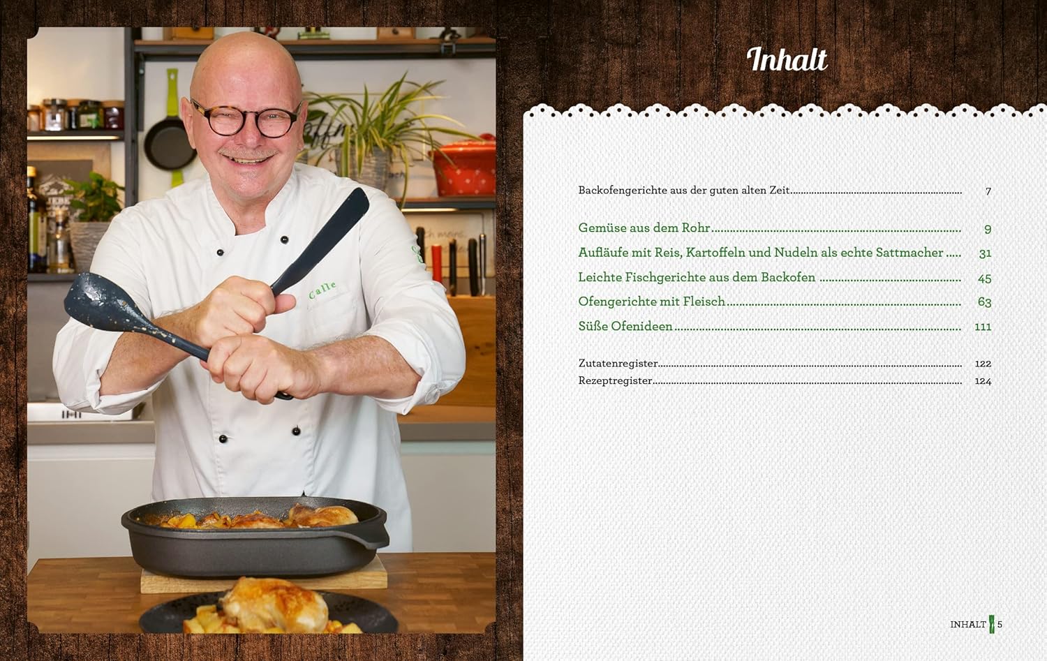 Dein signiertes Kochbuch von Calle: "Aus Omas Ofen"