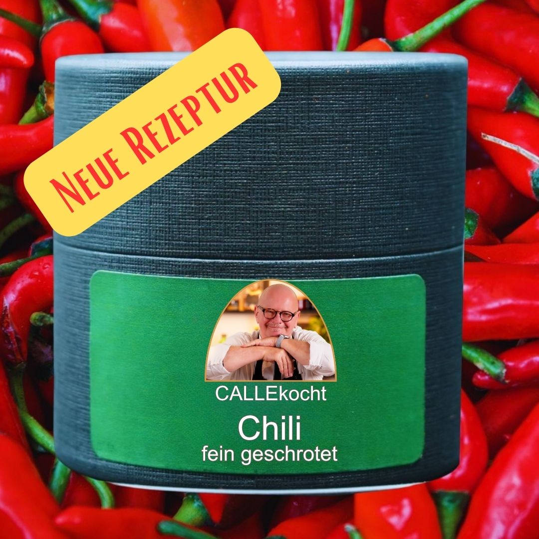 Chili, fein geschrotet