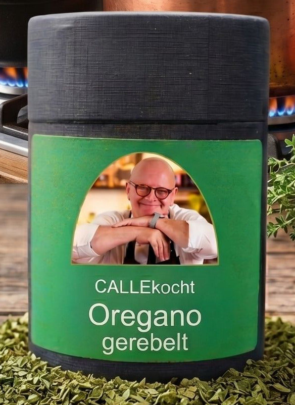Oregano, gerebelt